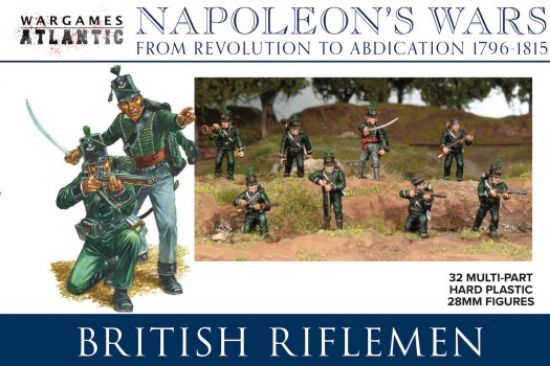 Picture of 28mm Napoleon's Wars Revolution to Abdication 1796-1815 British Riflemen (32)