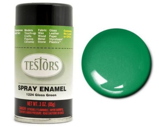 Picture of 3oz. Spray Finishing Enamel Gloss Green