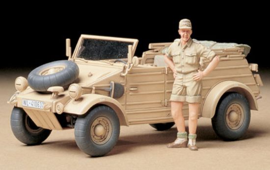 Picture of Tamiya 35238 German Kubelwagen Type 82 Africa Corps