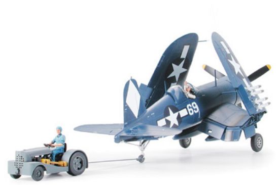 Picture of Tamiya 61085 Vought F4U-1D Corsair w-Moto Tug