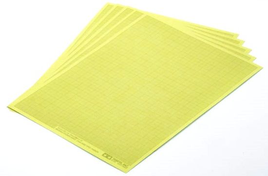 Picture of Tamiya 87129 Masking Sticker Sheet 1mm Grid Type (5pcs)
