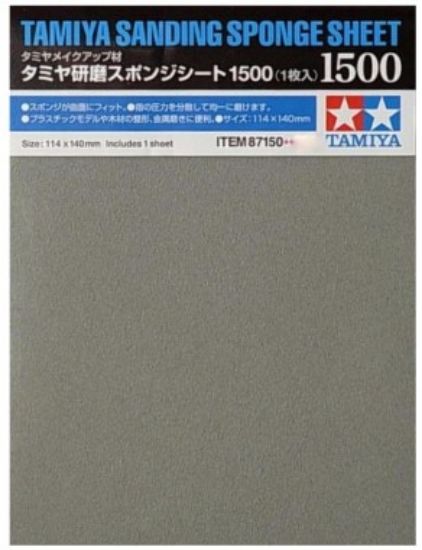 Picture of Tamiya 87150 Sanding Sponge Sheet (1500 Grade)