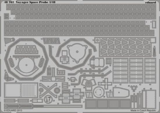 Picture of Voyager Space Probe 1/48 (designed to Be Used with Haseg
