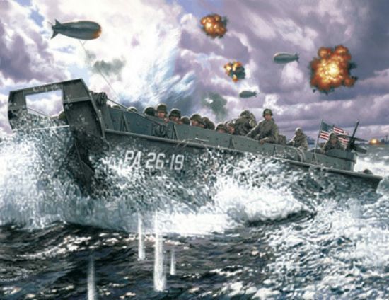 Picture of Heller Military Model Kit - LCVP Landing Craft Vehicle Personal 1:72- 1:72 -H