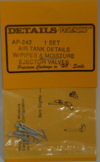 Picture of HO Air Tank Pipe & Moisture Ejector Details Set
