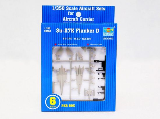 Picture of Su-27K Flanker D, 1/350 by Trumpeter, Model Airplane