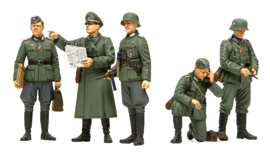 Picture of Tamiya 35298 German Field Commander Set 1/35 Scale Kit