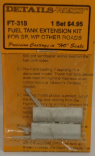Picture of HO Fuel Tank Extension Kit for SP, WP