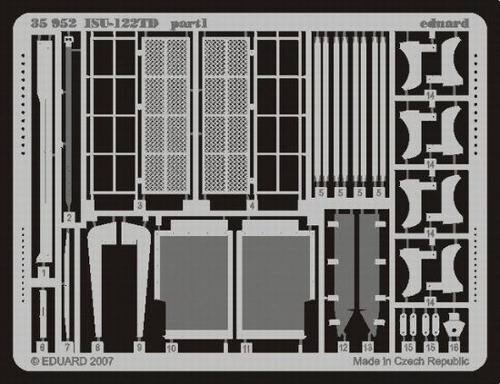 Picture of ISU-122TD (designed to Be Assembled with Model Kits from