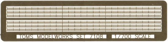 Picture of 1/700 WWII US Destroyers 3-Bar Rails w/Netting (D)