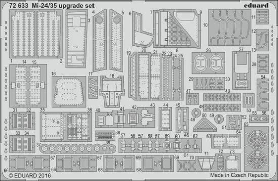 Picture of 1/72 Aircraft- Mi24/35 Upgrade Set for EDU