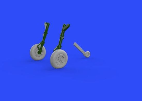 Picture of 1/72 Aircraft- Spitfire Mk XVI 3-Spoke Wheels for EDU (Resin)