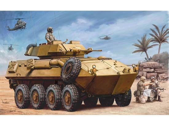 Picture of Trumpeter 1/35 USMC LAV-25 Piranha Light Armored Vehicle