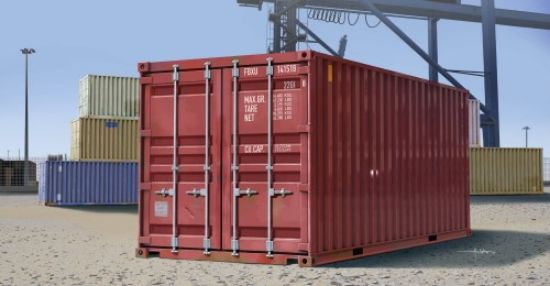 Picture of Trumpeter 1029 20 ft Shipping/Storage Container 1/35 Scale Plastic Model Kit