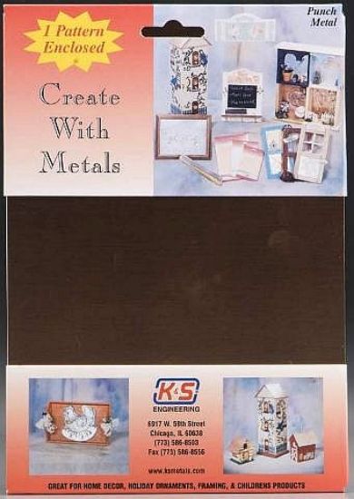 Picture of K&S Punch Metal Pkg Copper Sheet 6"X8" 6530