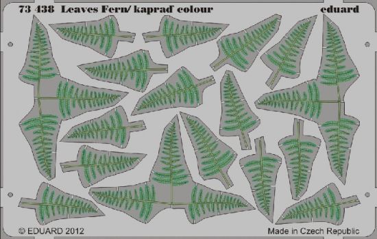 Picture of Leaves Fern / kaprad Colour- 1:72 -Eduard