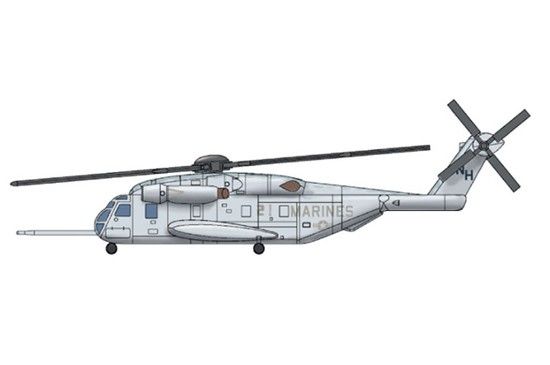 Picture of Trumpeter 6257 CH-53E Super Stallion Helicopters for 1/350 Scale Model Ship Kits