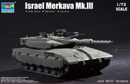 Picture of Trumpeter Israeli Merkava MK III Main Battle Tank 1/72