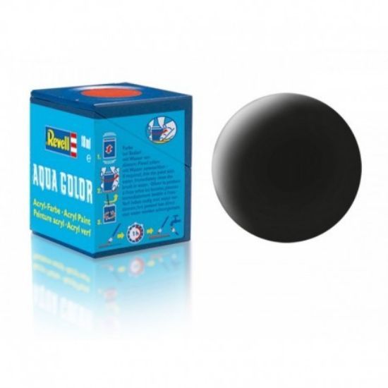 Picture of 18ml Bottle Acrylic  Black Mat (6/Bx)