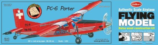 Picture of 26-1/16" Wingspan PC6 Porter Laser Cut Kit