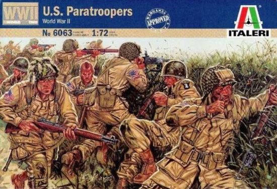 Picture of Italeri 6063 1:72 WWII US Paratroopers 101st Airborne Division (50)
