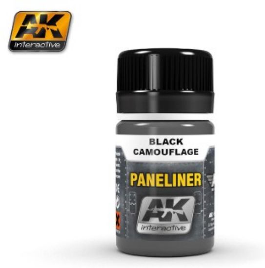 Picture of Air Series: Panel Liner Black Camouflage Enamel Paint 35ml Bottle