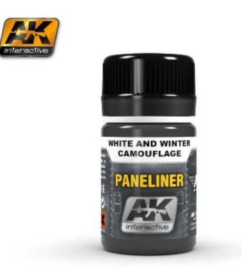 Picture of Air Series: Panel Liner White &amp; Winter Camouflage Enamel Paint 35ml Bottle