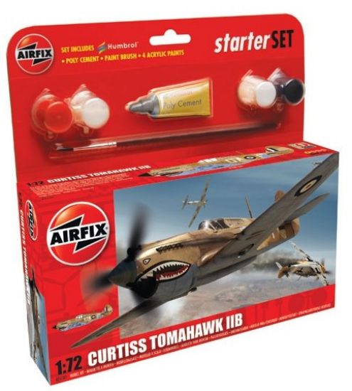 Picture of Airfix Small Starter Set P-40B 1/72