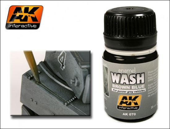 Picture of AK Interactive - Wash for Panzer Grey - AK00070