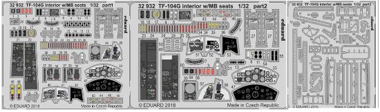 Picture of 1/32 Aircraft- TF104G Interior w/MB Seats for ITA (Painted)(D)