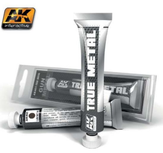 Picture of True Metal Wax Gun Metal 20ml Tube