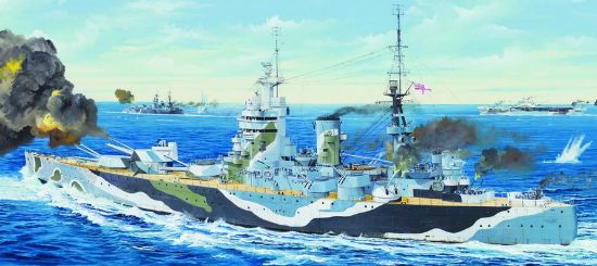 Picture of Trumpeter 1/200 HMS Rodney British Battleship 3709