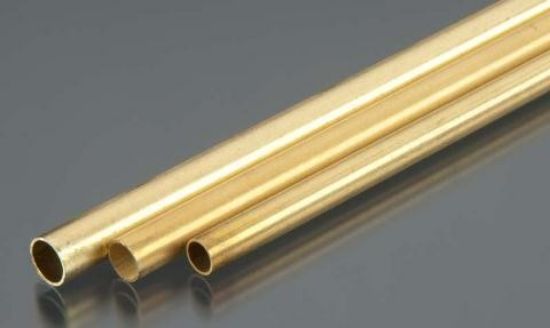 Picture of 3/16", 7/32", 1/4" Bendable Brass Tubes (3/cd)