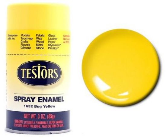 Picture of 3oz. Spray Finishing Enamel Bug Yellow