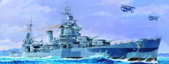 Picture of Trumpeter models 5747 1:700 USS San Francisco CA38 Heavy Cruiser 1944