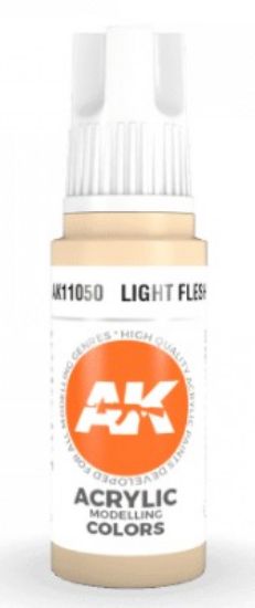 Picture of Light Flesh Acrylic Paint 17ml Bottle