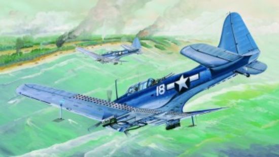 Picture of Trumpeter 1/32 SBD5/A24B Dauntless US Navy Aircraft