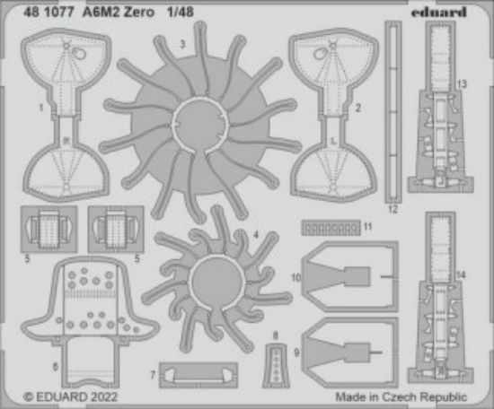 Picture of 1/48 Aircraft- A6M2 Zero for EDU