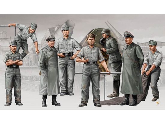 Picture of Karl Gun Artillery Figures, 1/35 by Trumpeter, Model Figures