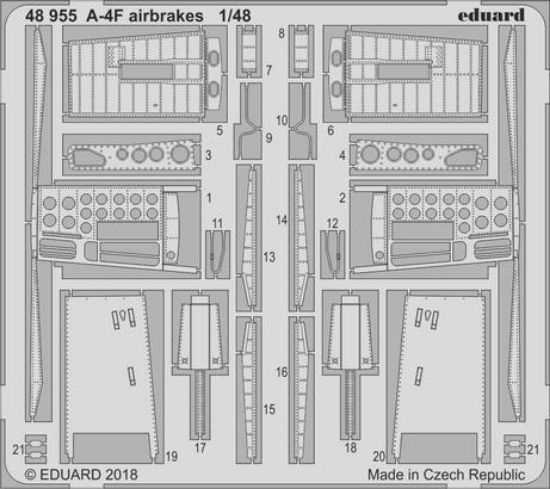 Picture of 1/48 Aircraft- A4F Airbrakes for HBO (D)