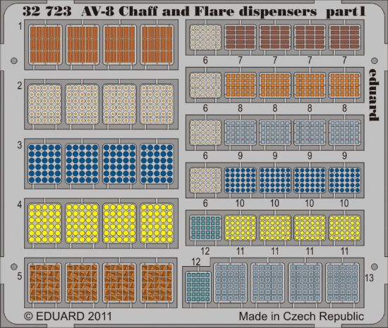 Picture of McDonnell Douglas AV-8 Harrier Chaff and Flare Dispenser