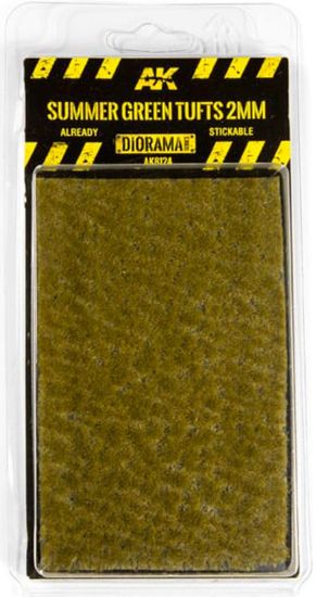 Picture of Diorama Series: Summer Green Tufts 6mm (Self Adhesive)