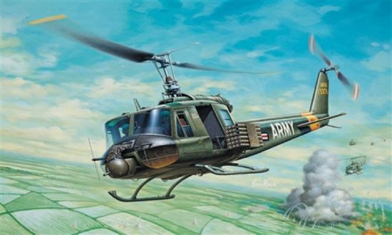 Picture of UH-1B Huey, 1/72 by Italeri, Model Airplane