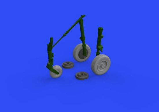 Picture of 1/48 Aircraft- Mirage IIIC Wheels for EDU (Mask & Resin)(D)