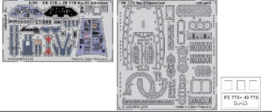 Picture of 1/48 Aircraft- Su33 Interior for KIN (Painted)