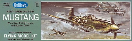 Picture of Guillow North American P51D Mustang GUI905