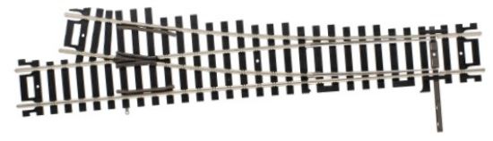 Picture of HO Code 100 Mark V Custom-Line #4 Turnout Right