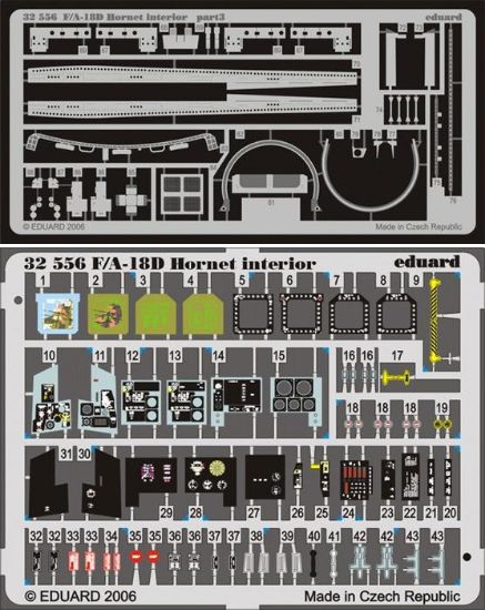 Picture of McDonnell Douglas F/A-18D Hornet Interior PRE-PAINTED in