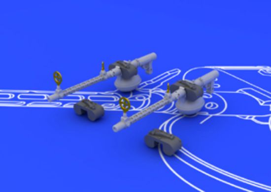 Picture of mg 15 guns- 1:72 -Eduard Brassin