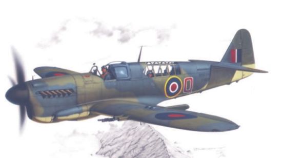 Picture of Fairey Firefly Mk I Home Fleet Aircraft -- Plastic Model Airplane Kit -- 1/48 Scale -- #48127